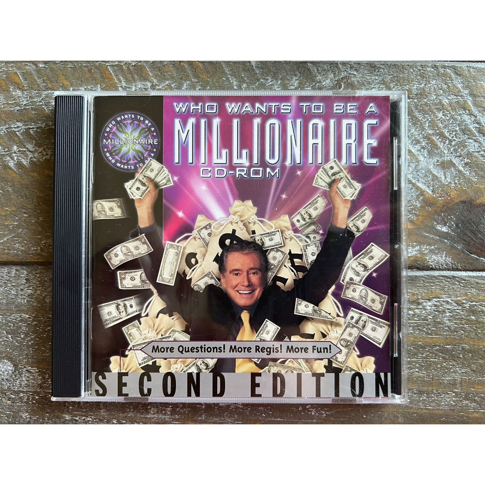 Who Wants to Be a Millionaire CD-ROM Second Edition PC 2000 - Very Good
